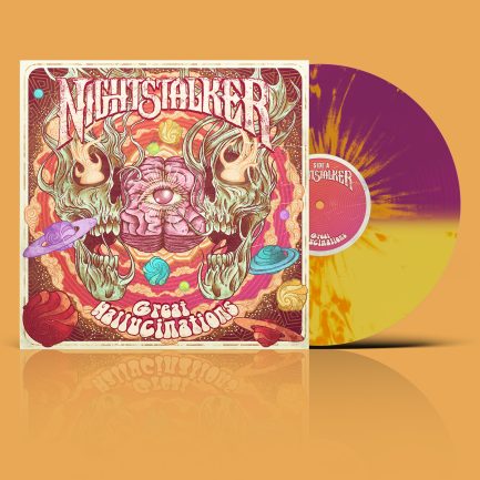Great Hallucinations (LP)-Clear Purple Splatter Black/Red/Blue Vinyl