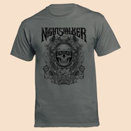 T-Shirt / Skull (Grey)