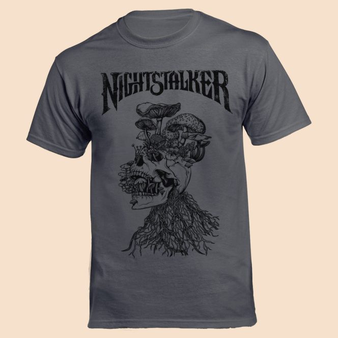 T-Shirt / Skullshroom (Grey)